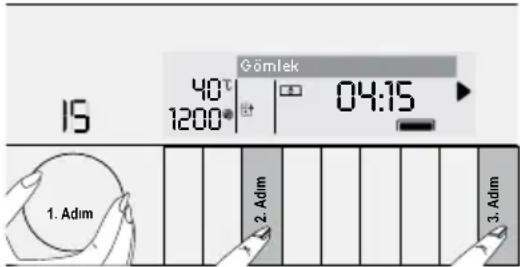Arçelik 9146 YK - Ürünün çalıştırılması - 1