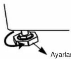 TEKA TKD 1208 S - Seviye ayarı - 2