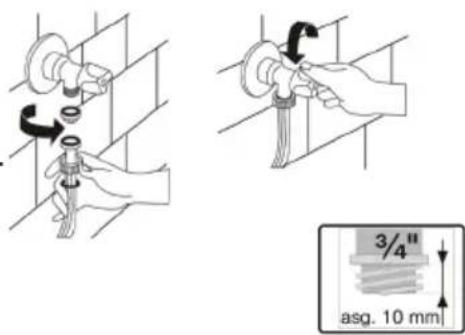 Regal Termojet 961402 T - Su giriş bağlantısı - 3