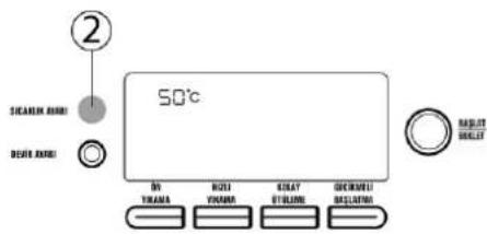 FRANKE FWMF 1209 D SIL - 2-Yıkama suyu sıcaklığı seçimi - 1