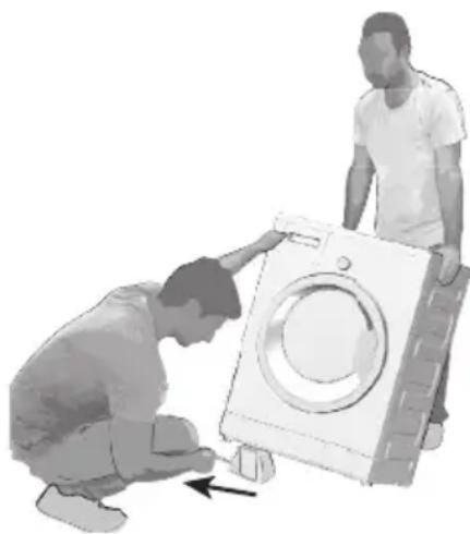 ALTUS AL 8100 D - Ambalaj takviyesinin çıkarılması - 1