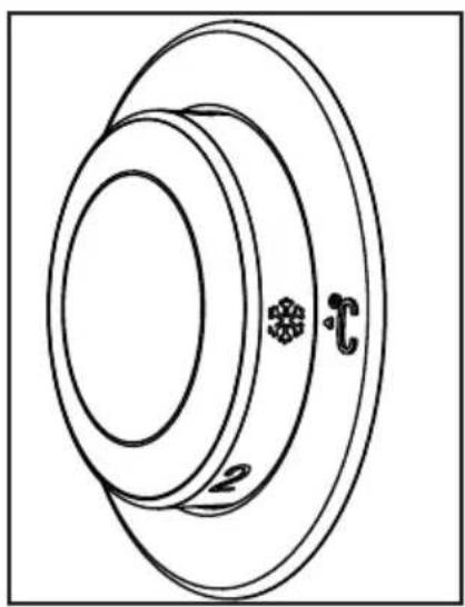 BEKO B 9505 NMN - Sıcaklık ayar düğmesi - 2
