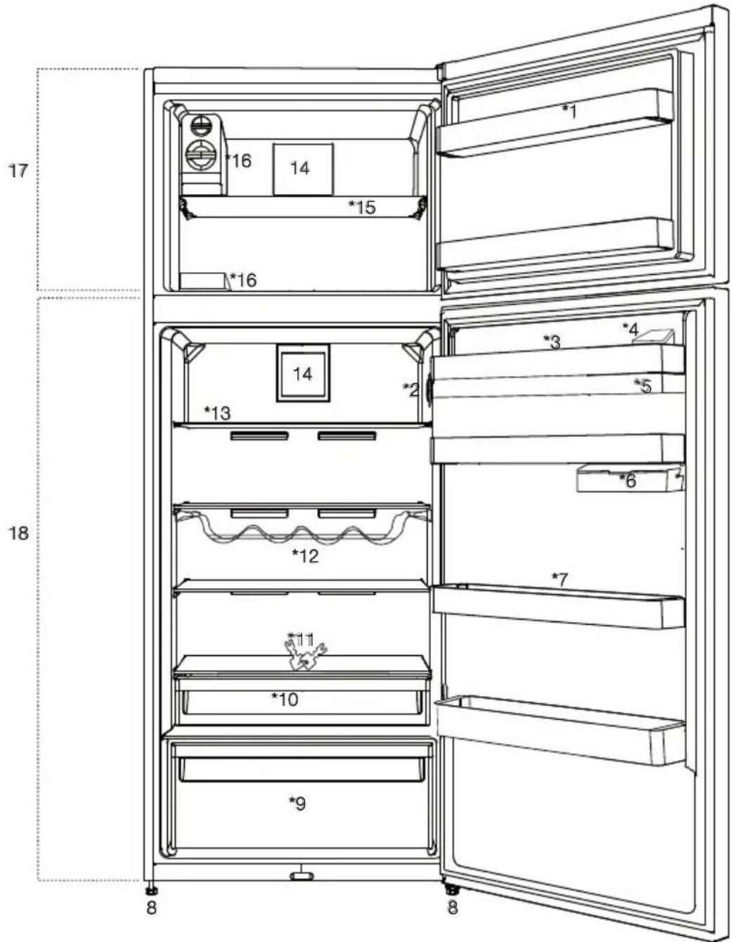 BEKO B 9465 NMX - Buzdolabınız - 1