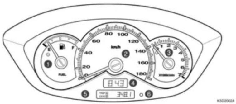 km/h 120 60 40 20 0 8 43 4 5 TRAFS 348.1 6 K5020X02A