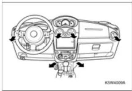 CHEVROLET Spark (2010) - 4-4 KLİMA KONTROLÜ VE SES SİSTEMİ - 4