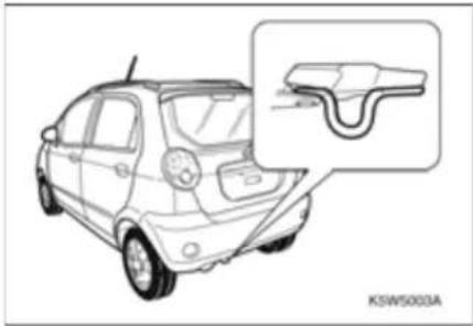 CHEVROLET Spark (2010) - Arka Ceki Kancası - 1