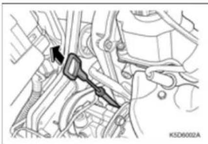 CHEVROLET Spark (2010) - MOTOR YAĞ SEVİYESİ KONTROLÜ - 1