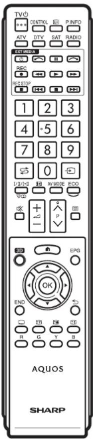 SHARP Aquos LC-60LE840E - NOT - 1