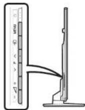 SHARP Aquos LC-60LE840E - Uzaktan kumanda ünitesini kullanmadan çalıştırma - 1