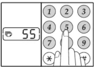 SHARP AR-6023N - KOPYA SAYISINI BELIRLEME - 1