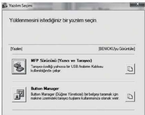 SHARP AR-6023N - "MFP Sürücüsü" düğmesini tıklayın - 1