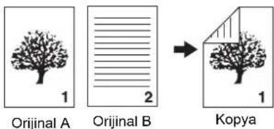 SHARP AR-6023N - BYPASS TABLASI KULLANILARAK IKI TARAFLI KOPYALAMA - 1