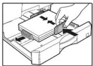 SHARP AR-6023N - Kağıt tablasını yükleme - 6