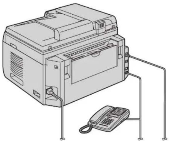 PANASONIC KX-MB2030TKW - Bir faks sinyali duyulmadığında - 2