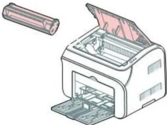PANTUM P2000 - Toner kartuşunu değiştirme - 5