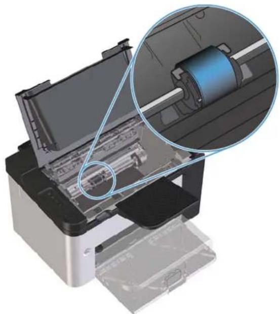 HP LaserJet Professional P1560 - Kağıt alma silindirini değiştirme - 3