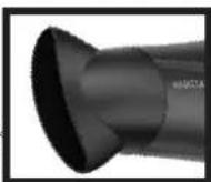 Arzum Hairstar AR 576 - FORM BAŞLIĞI (Hava Yönlendirici Aksesuar) - 1