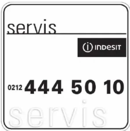 servis (i) INDESIT 0212 444 50 10 servis