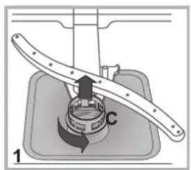 Hotpoint Ariston LSB 5B019 X EU - Filtrelerin temizlenmesi - 3