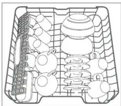 INDESIT DFG 13B10 TK - Üst raf - 1