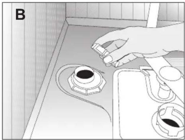 GRUNDIG GDF 9501 - Tuzun doldurulması - 2