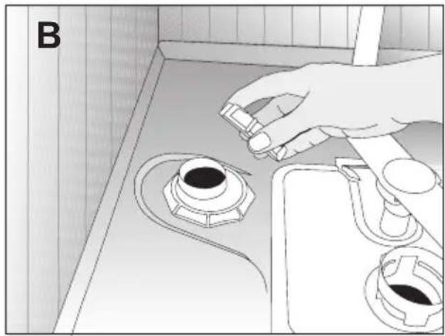 GRUNDIG GDF 5202 S - Tuzun doldurulması - 2