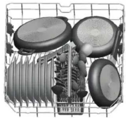 Regal Dish M 221 - Alternatif Sepet Yerleşimleri Alt Sepet - 1