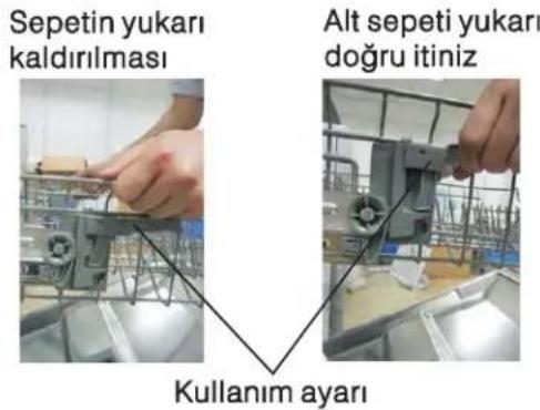 Simfer BM 1202 - Üst Sepetin Ayarlanması - 1
