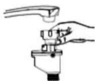 Simfer BM 1202 - Emniyetli besleme hortumunun bağlanması - 1
