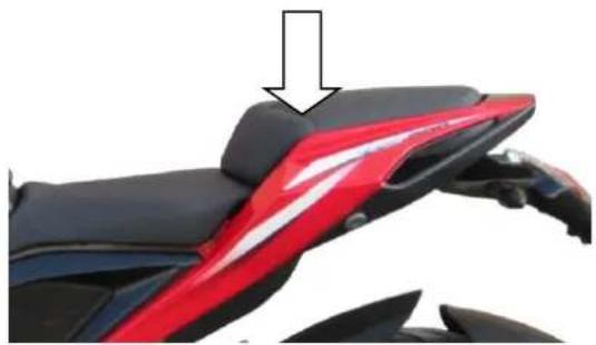 Bajaj Pulsar RS200 (2015) - Şase ve motor numarası - 1