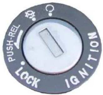 PUSH-REL LOCK IGNITION C