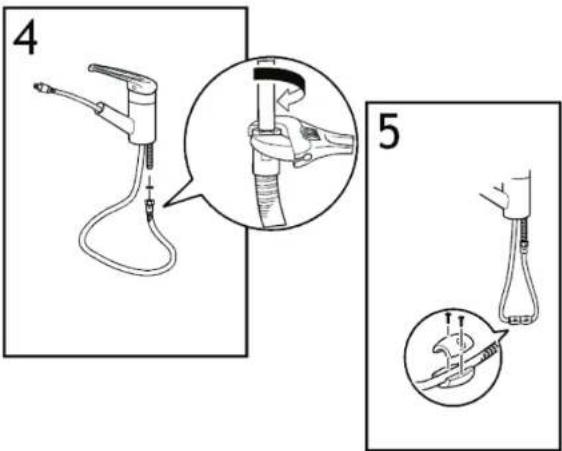 SILVERLINE BS 1065 - PULL-OUT ARMATÜRLER MONTAJ ŞEMASI-2 - 1