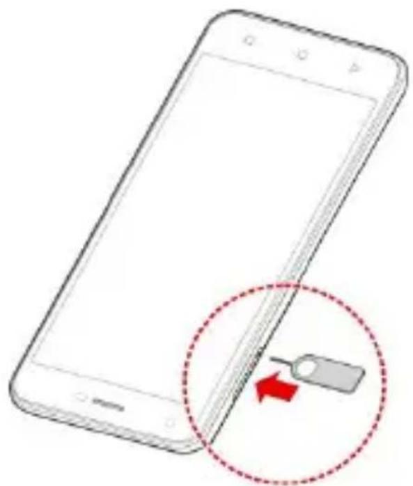 Vodafone Smart Ultra 6 VF-995N - İsteğe bağlı microSDHC™ Kartını takma - 1