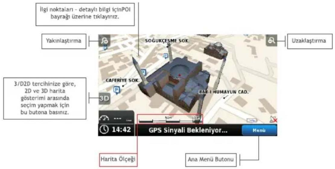 İlgi noktaları - detaylı bilgi içinPOI bayrağı üzerine tıklayınız. Yakınlaştırma SOĞUKÇESME SOK Uzaklaştırma 3/D2D tercihinize göre, 2D ve 3D harita gösterimi arasında seçim yapmak için bu butona basınız. CAFERİYE SOK. BABİ HUMAYUN CAD. 3D 14:42 GPS Sinyali Bekleniyor... Menü Harita Ölçeği Ana Menü Butonu