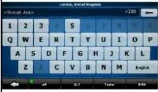 Navitech NX-201Y - Ekrandaki düğmeler ve diğer kontroller - 7