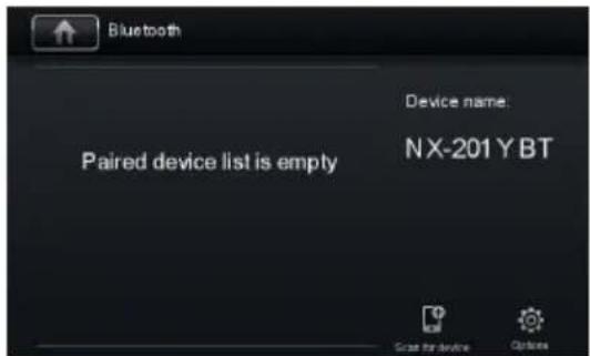 Navitech NX-201Y - Bluetooth-etkinleştirilmiş Aygıtlarla Eşleştirme - 1
