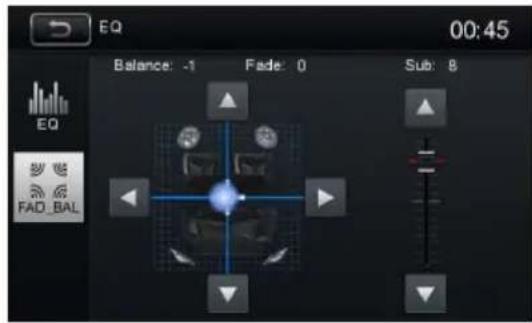 Navitech NX-201Y - FAD BAL Ayarı - 1