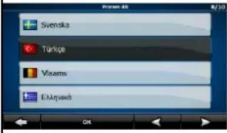 Navitech NX-201Y - Ekrandaki düğmeler ve diğer kontroller - 3