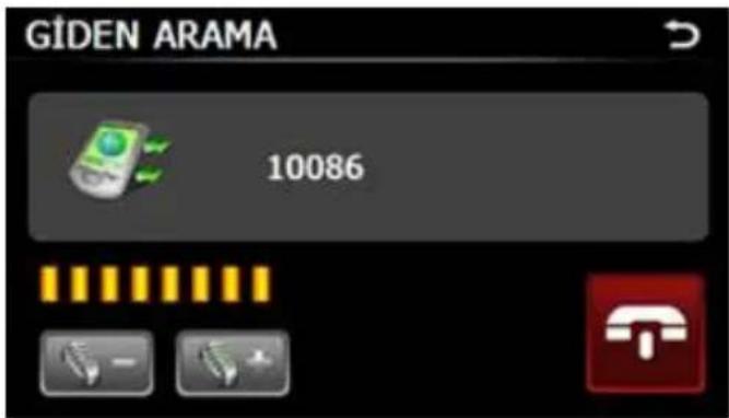 GİDEN ARAMA 10086
