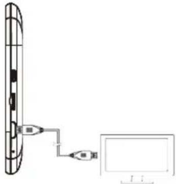 Casper CTA-E07-11A - 9-2 Harici Monitörün bağlanması (Opsiyonel) - 1