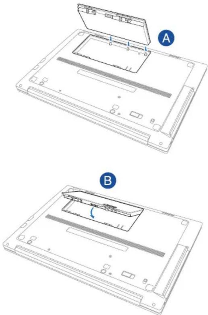 ASUS TR8778 - Bataryayı Takmak İçin: - 1
