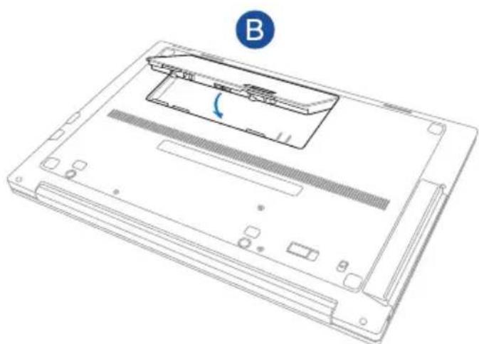 ASUS TR8778 - Bataryanızı Yerine Yerleştiriniz. - 2
