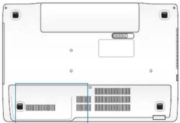 ASUS TR6951 - Sabit disk sürücülerini konumlandırma: - 1
