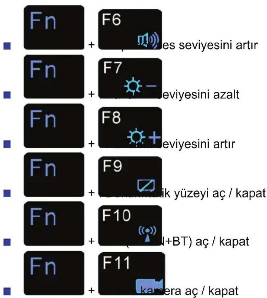 Casper Nirvana CKU.2020-4L05V - Klavye Kullanımı - 3