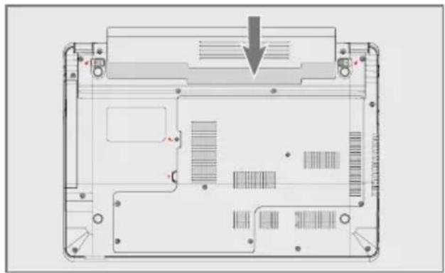 GRUNDIG GNB 1562 A1 i3 - Bataryayı takın. - 1