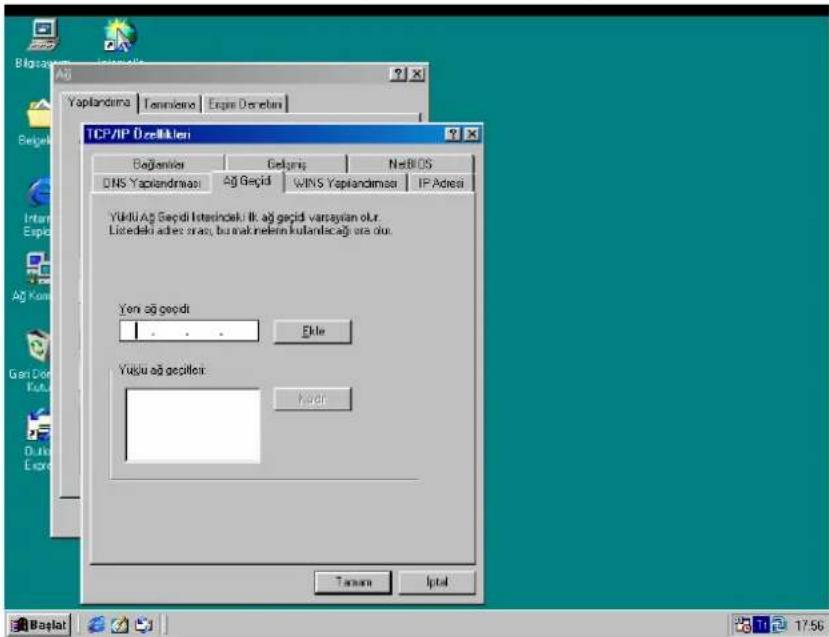 Exper EWM-01 - Win 98 İşletim Sisteminde bilgisayar IP'sini otomatiğe çekmek - 4