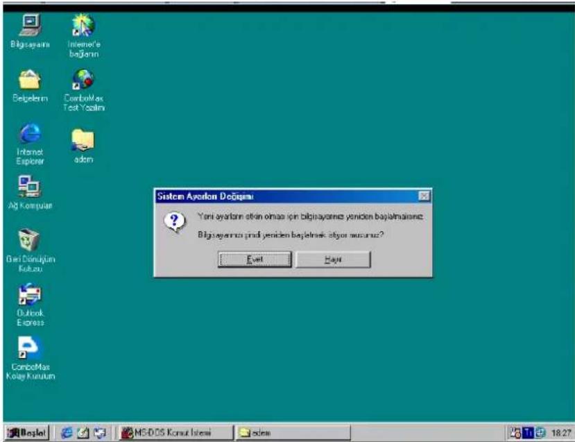 Exper EWM-01 - Win 98 İşletim Sisteminde bilgisayar IP'sini otomatiğe çekmek - 6