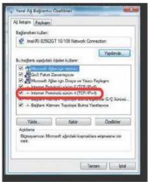Yerel Alg Barglantos Osimikleri Adj betan: Fajayan Beglarlanı kullan: Intel(R) 82563ST 10/108 Network Connection: Yadında... Bu bajlara asyadaki Yüdler kullan: ✓ Microsoft Alegiakı Sonkis ✓ QoQ Pakut Zavatayası ✓ Microsoft Alegiakı Sonkis ve Yasao Fajayan ✓ Internet Protocolı Sonkis (TCP/IP-3) ✓ Internet Protocolı Sonkis (TCP/IP-4) ✓ Internet Protocolı Sonkis (TCP/IP-5) ✓ Bajlara Katim Topologies Bursa Yarıkler Yükle... Kalar... Öcikiler... Aşkıla Rigasyamun Microsoft adegaliye kürçaliler ergepası ve Yeh... Tanım... Total