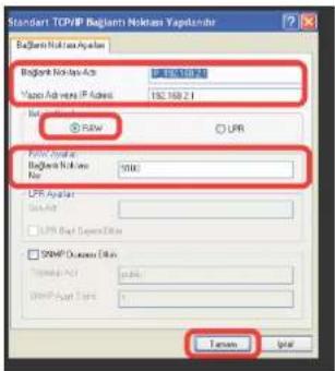 Standard TCP/IP Begiant Noklas Yaplaner Regiant Noklas Aks Regiant Noklas Aks Vapo Advers IP Address 192.168.2.1 R4W UPR Regiant Noklas Noklas UPR Ajalan UPR Back Second Edition SNMP Duration Edition Tensin UpR