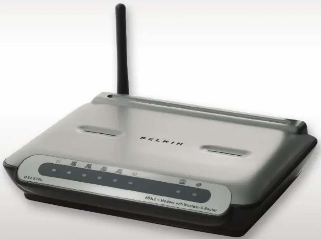 BELKIN ADSL2 + Modem with Wireless-G Router BELKIN.